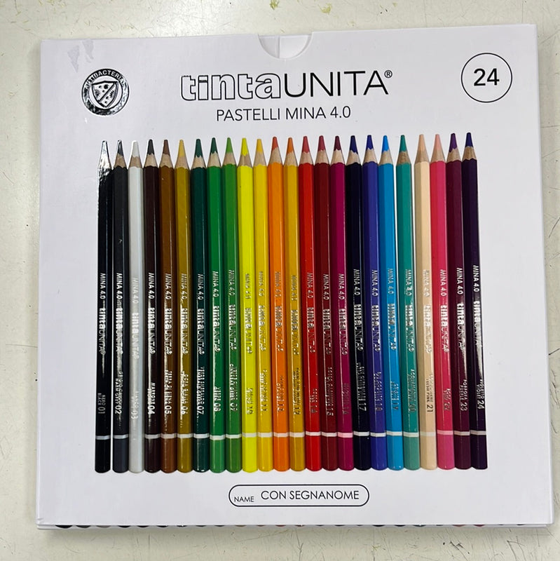 Pastelli 24 pastelli Tinta Unita