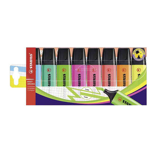 STABILO Boss Original Astuccio con 8 Evidenziatori